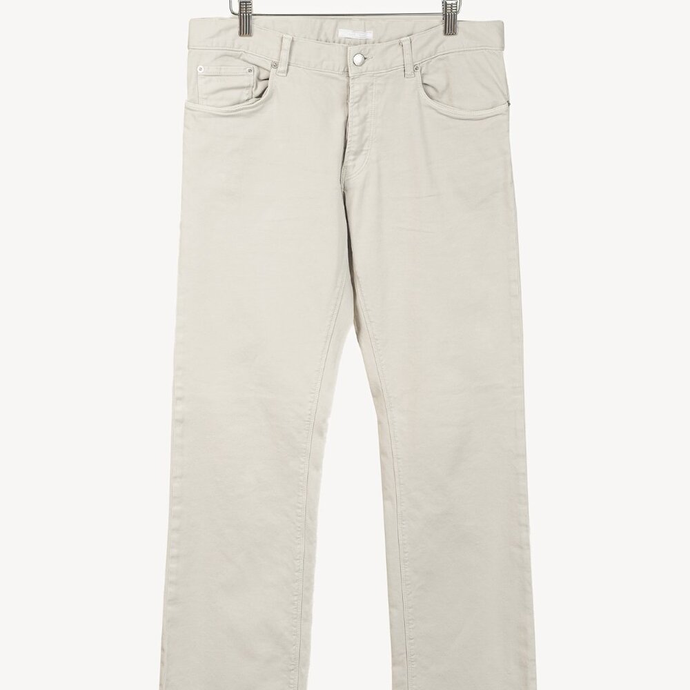 Prada Light-Grey-Wash Classic Fit Straight-Leg Jeans
